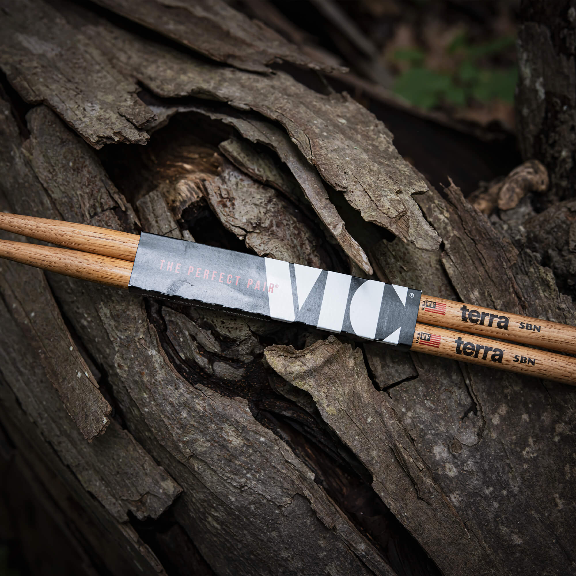 American Classic® 5BTN Terra Series Drumsticks, Nylon Tip - Image 5