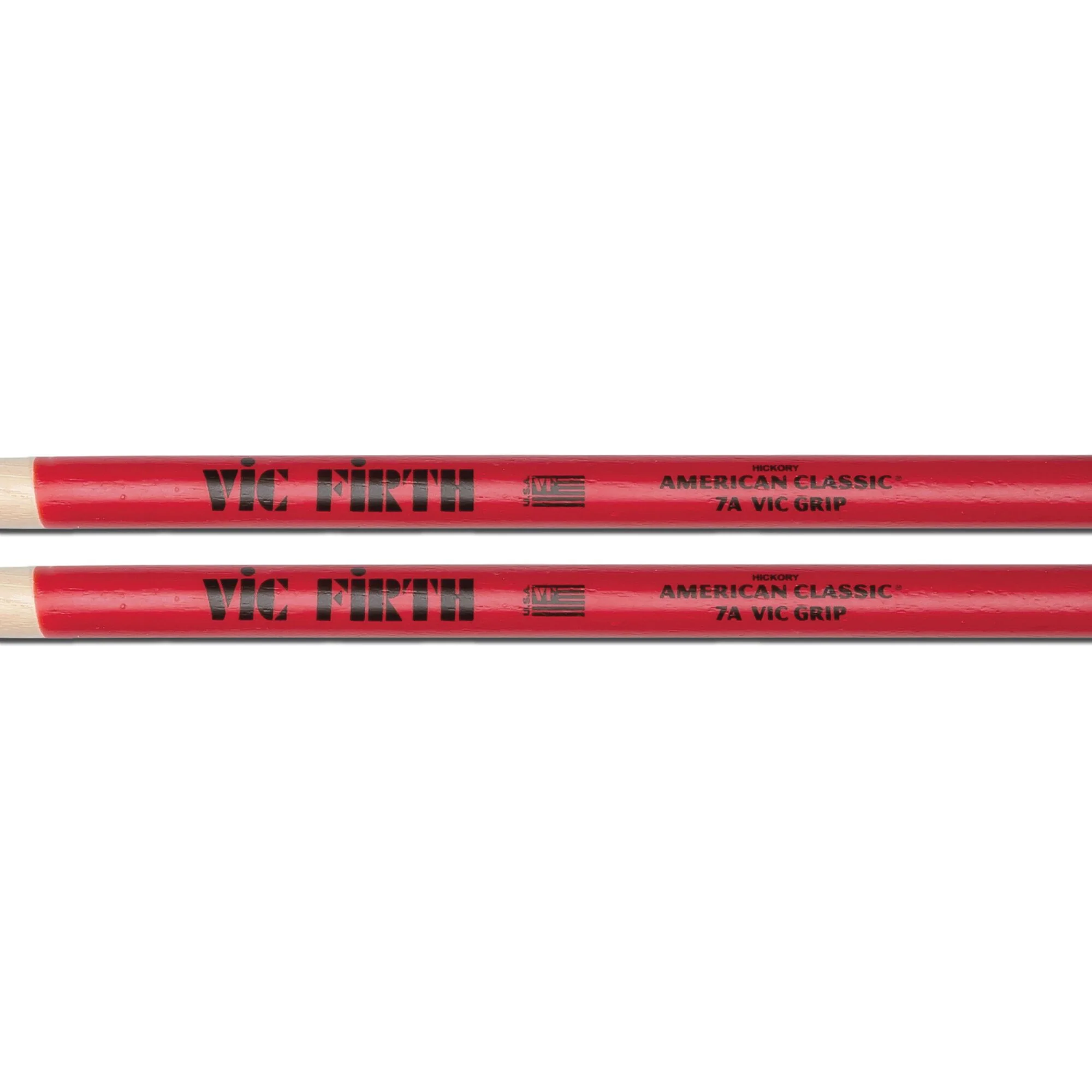 American Classic® 7A Vic Grip Drumsticks - Image 2