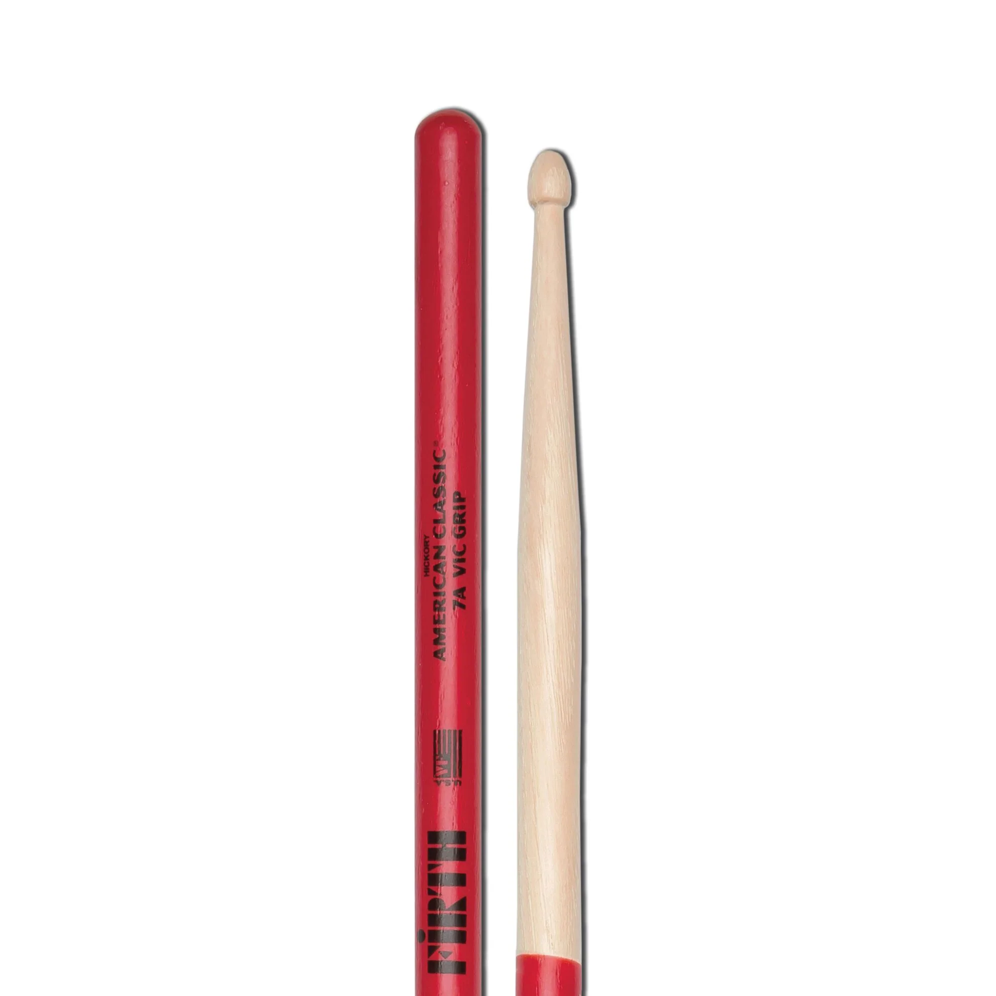 American Classic® 7A Vic Grip Drumsticks - Image 4