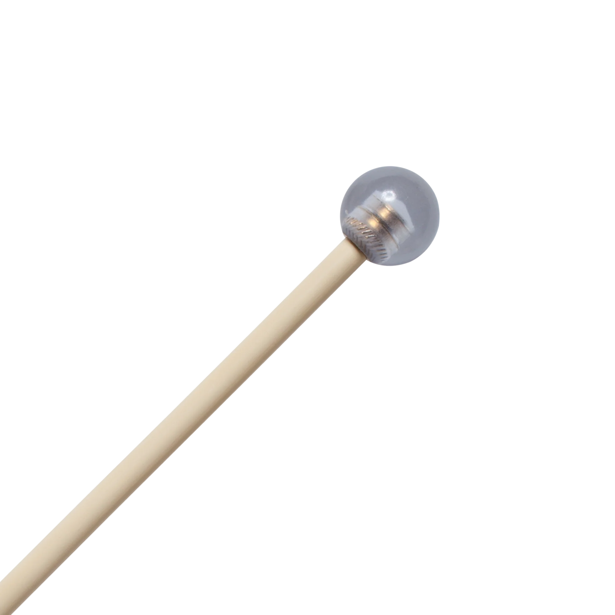 M434 - Articulate Series Keyboard Mallet - 1 1/8" Lexan w/ brass weight, Round - Image 4