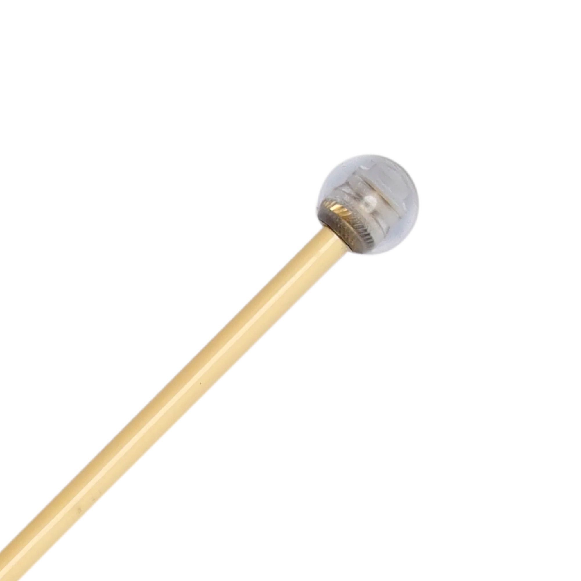 M433 - Articulate Series Keyboard Mallet - 1" Lexan w/ brass weight, Round - Image 4