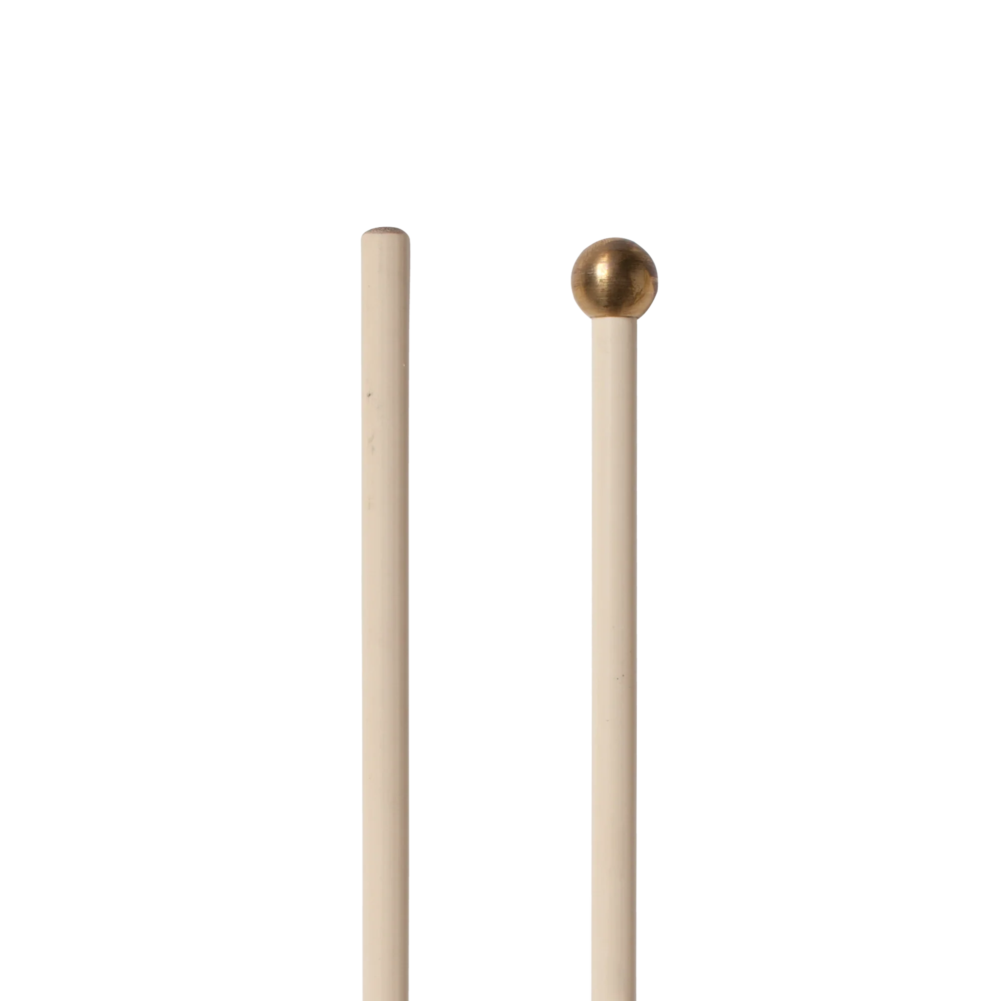 M452 - Articulate Series Keyboard Mallet - 5/8" Brass, Round - Image 3