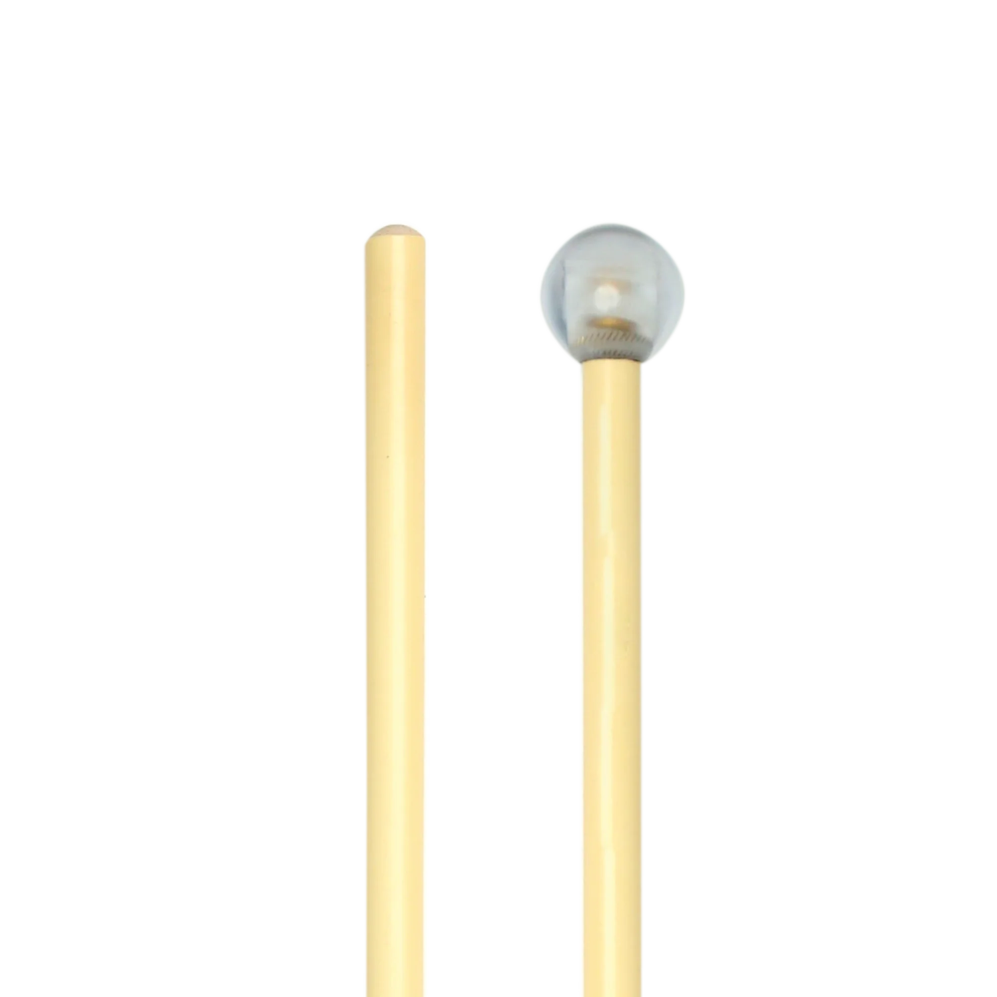M432 - Articulate Series Keyboard Mallet - 7/8" Lexan w/ brass weight, Round - Image 3