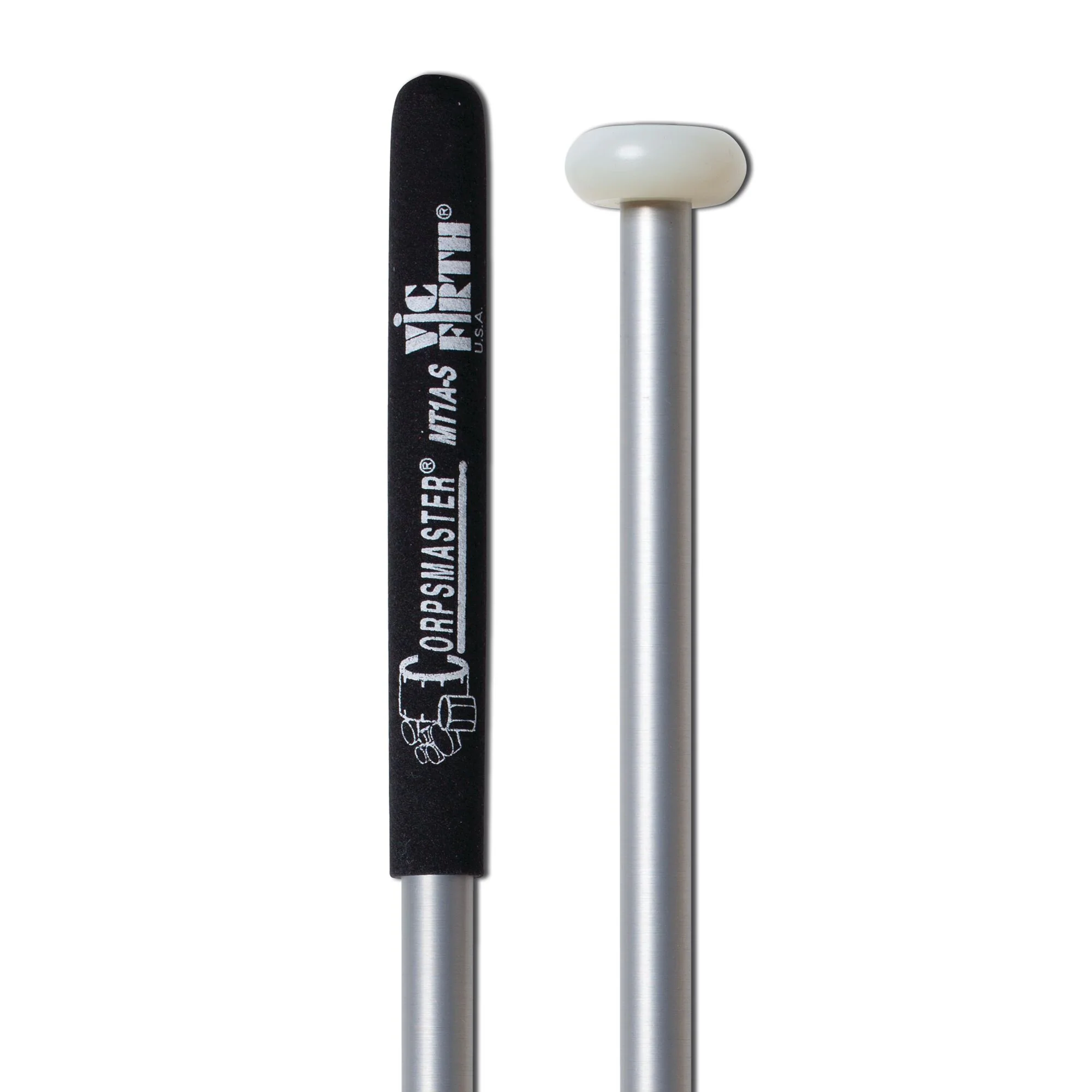 MT1A-S - Corpsmaster Multi-Tenor - Extra Hard, Extra Heavy Gauge Shaft Mallets - Image 4