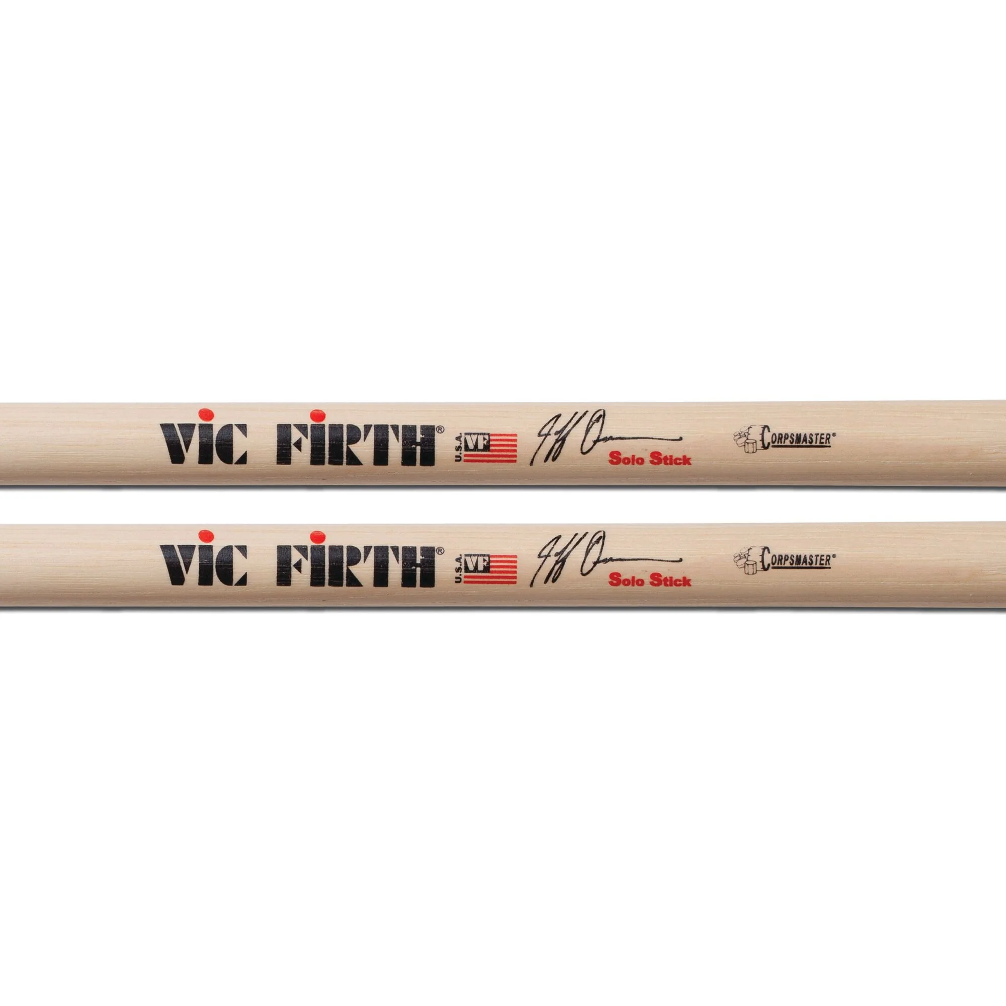 Corpsmaster Signature Snare -- Jeff Queen Solo Drumsticks - Image 2