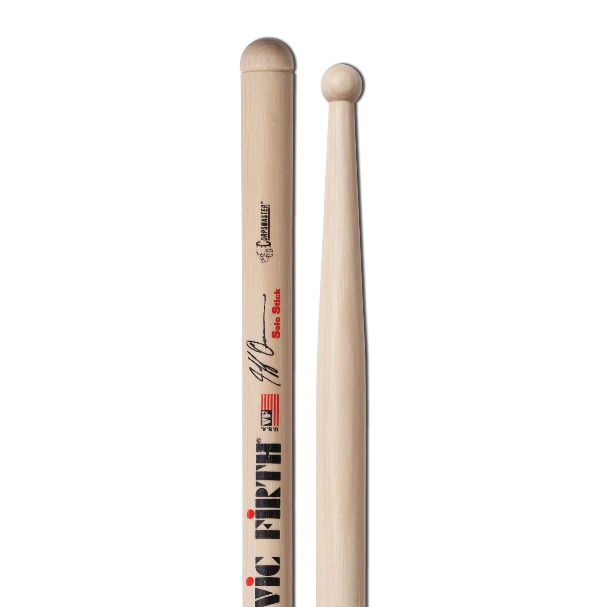 Corpsmaster Signature Snare -- Jeff Queen Solo Drumsticks - Image 4