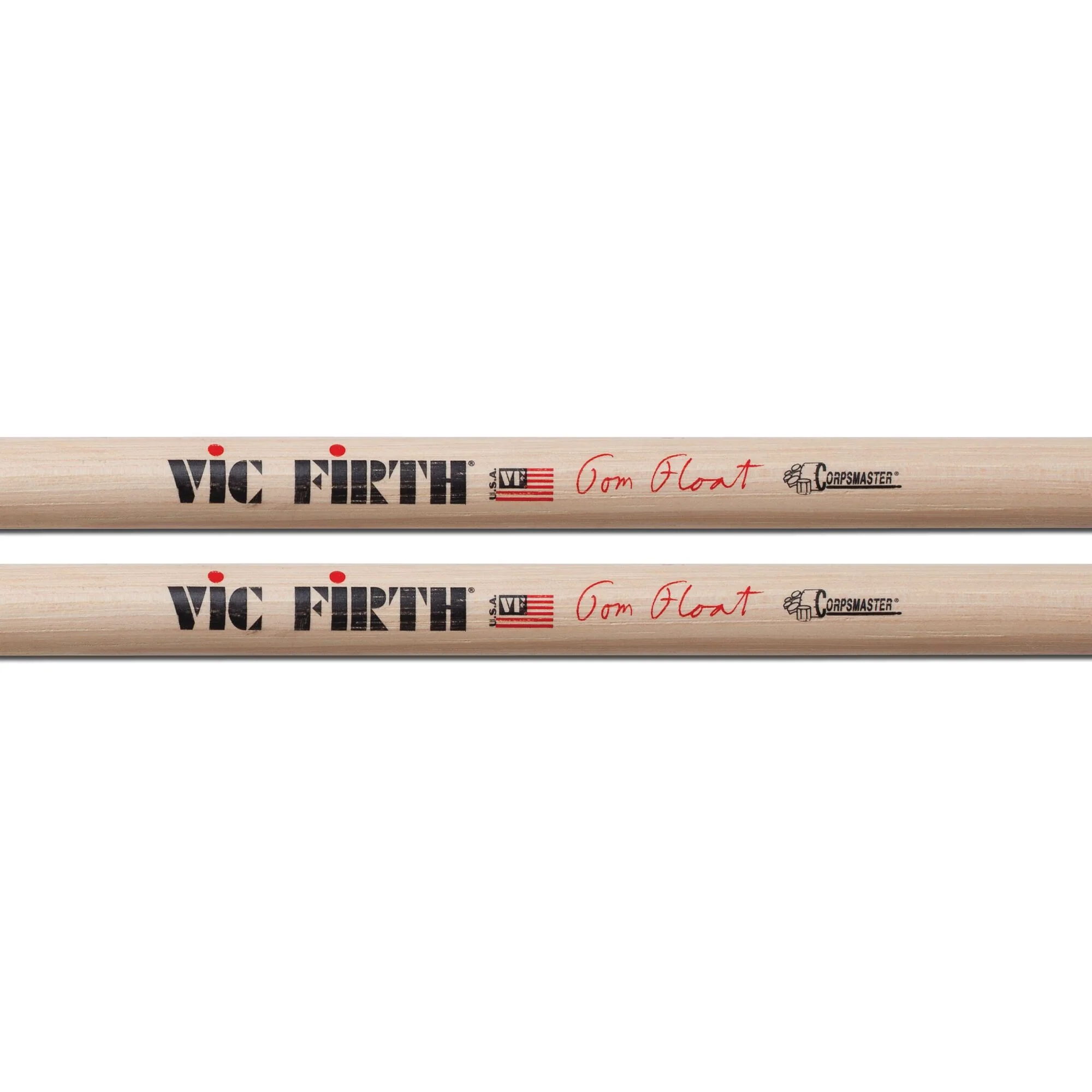 Corpsmaster Signature Snare -- Tom Float Drumsticks - Image 2