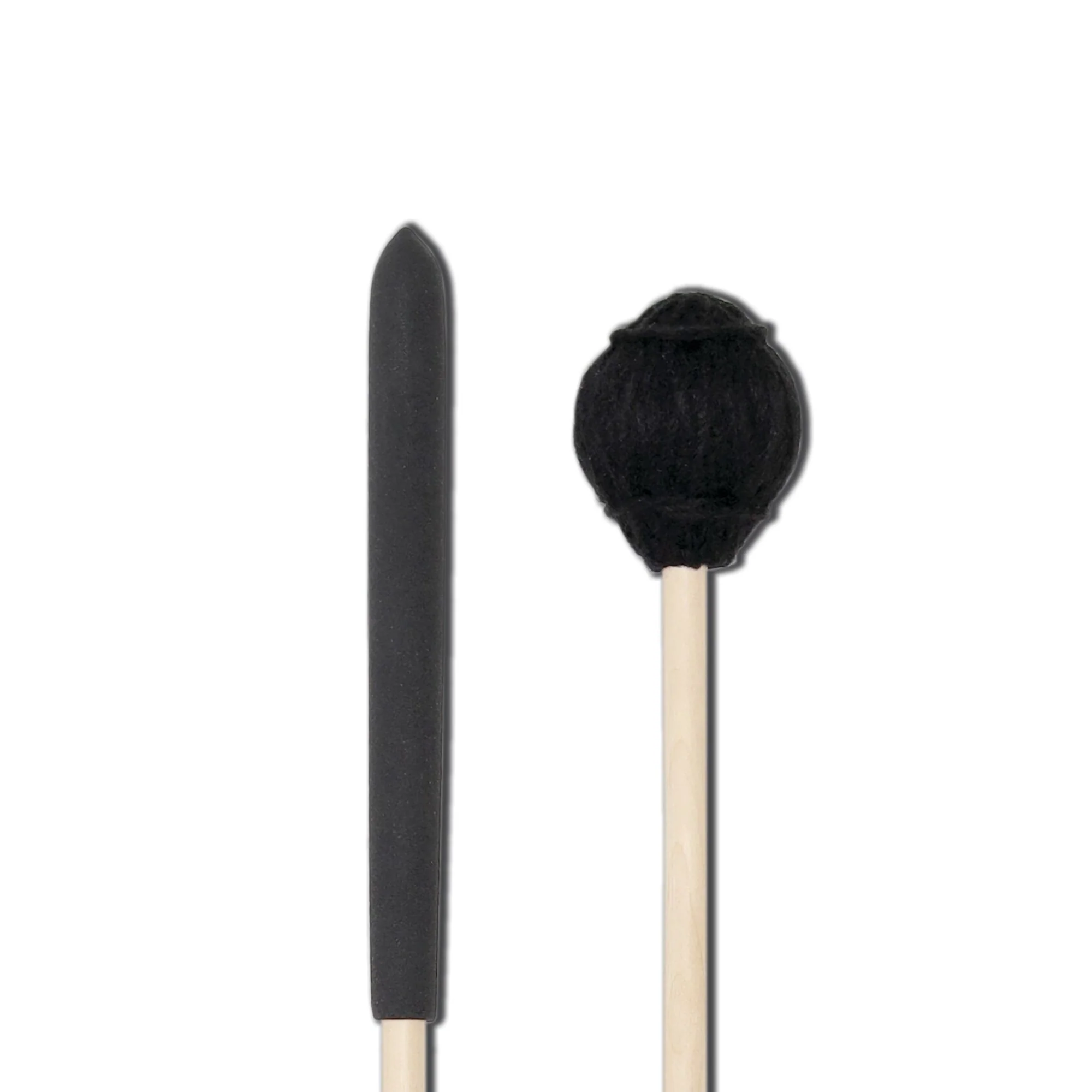 BSC2 -- Medium Soft, Black Yarn Mallets Cymbal Mallets - Image 4