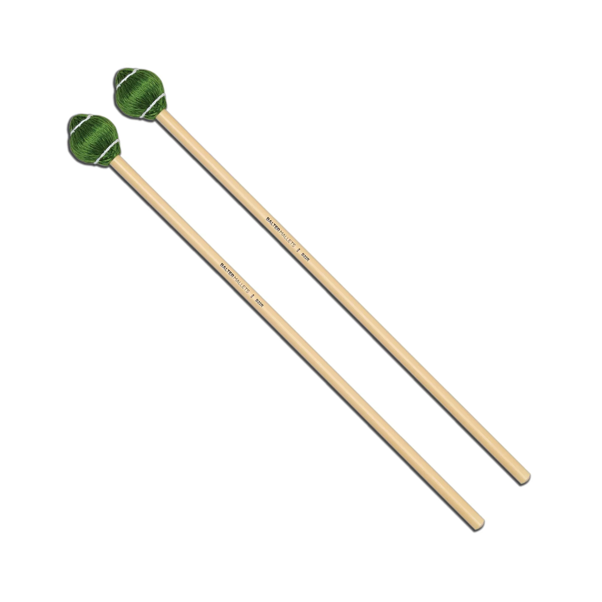 B22 - Pro Vibe - Medium Hard, Green Cord Mallets - Image 5