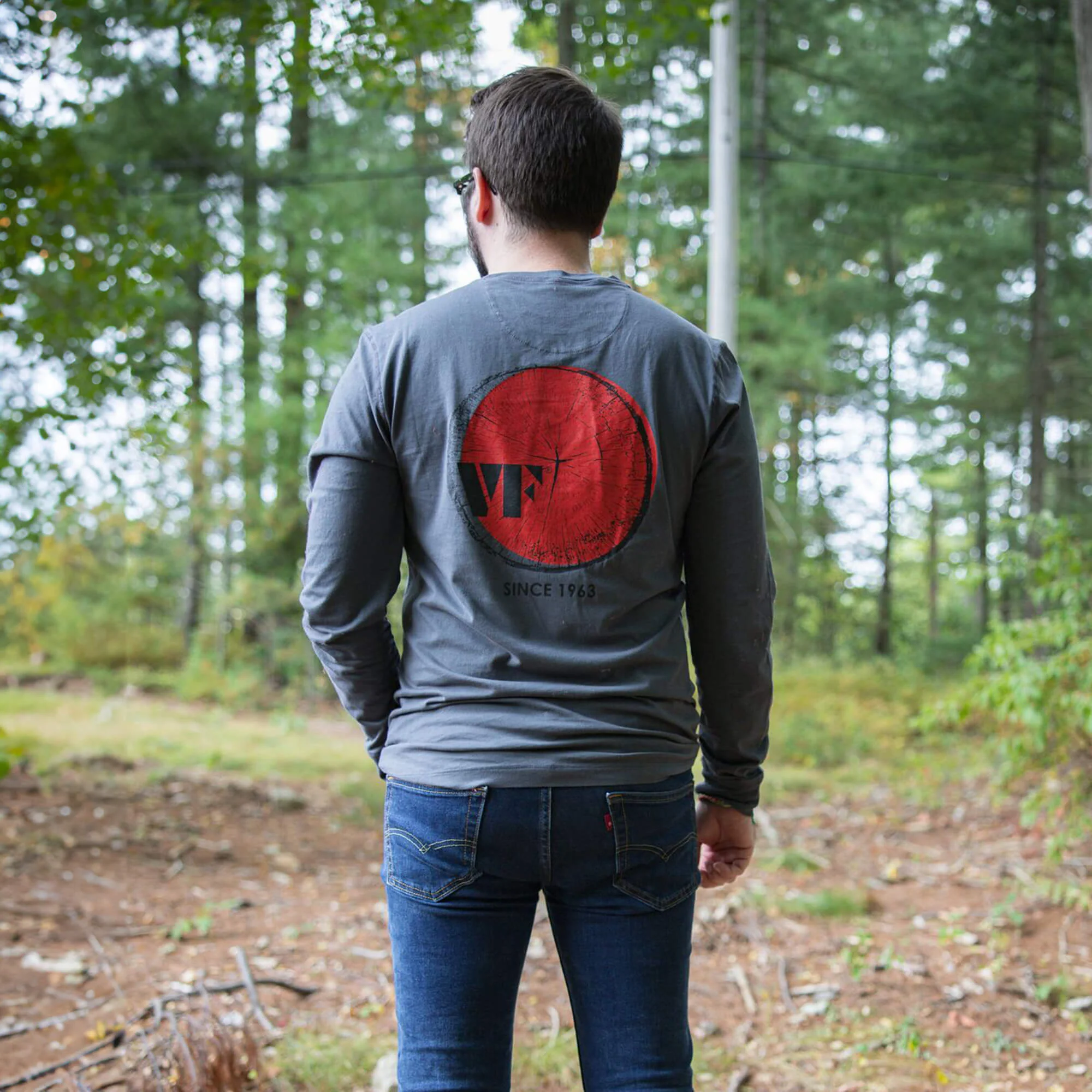Vic Firth Gray Long Sleeve Tee - Image 4