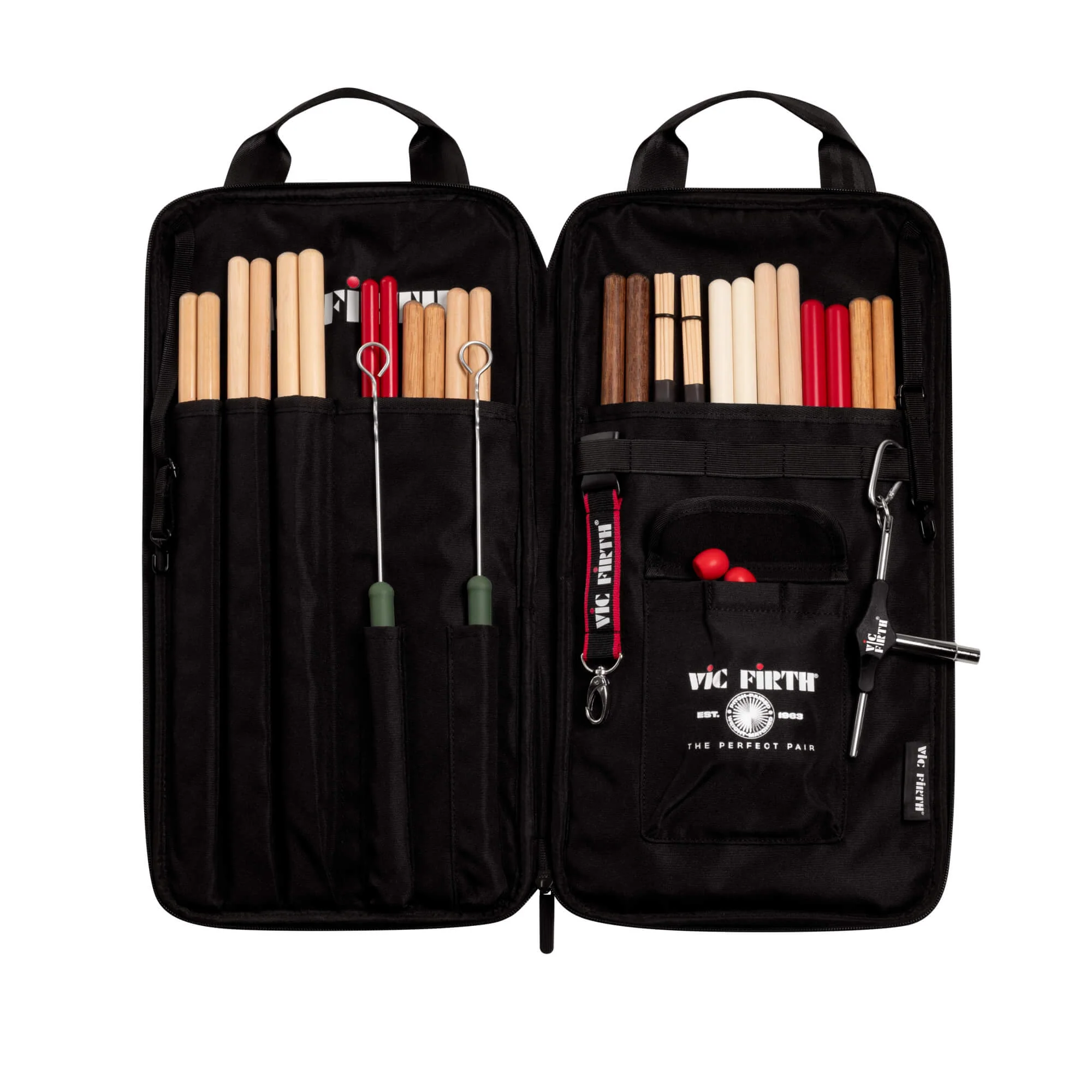 Vic Firth Performer Classic Stick Bag Black - Image 5