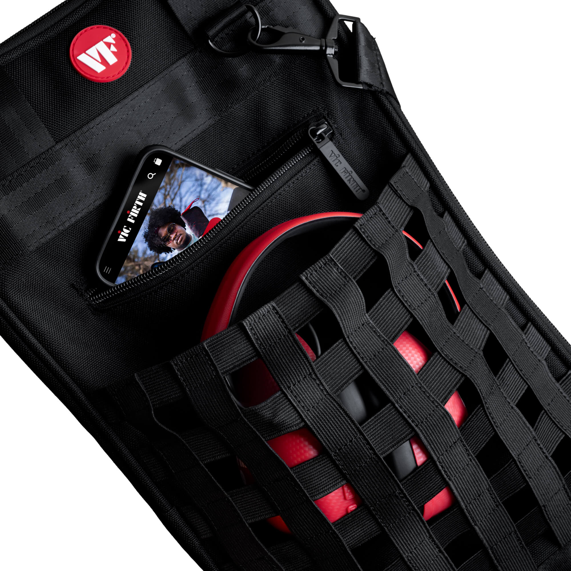 Vic Firth Performer Classic Stick Bag Black - Image 6