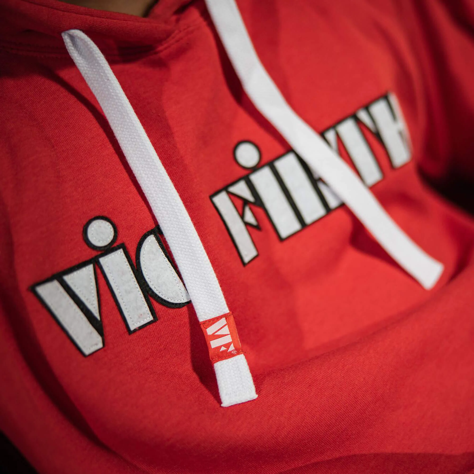Vic Firth Red Pullover Hoodie - Image 4