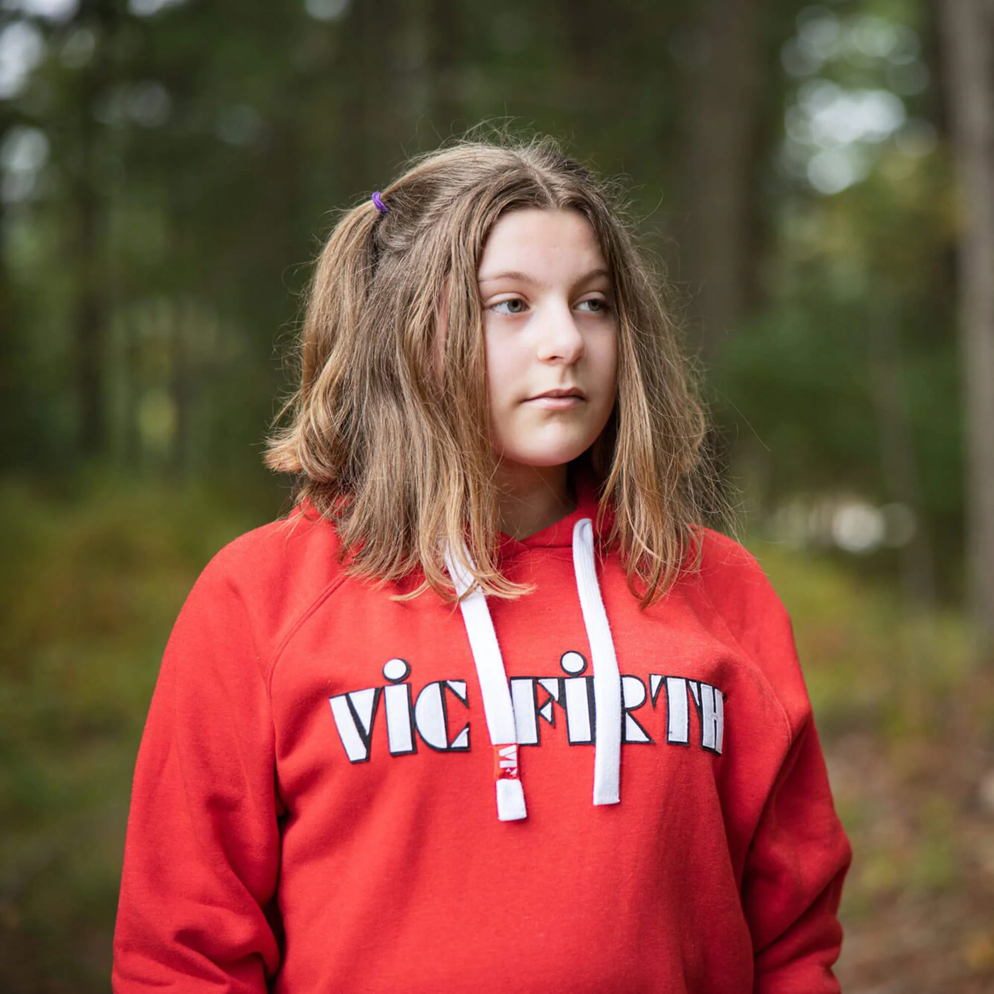 Vic Firth Red Pullover Hoodie - Image 5