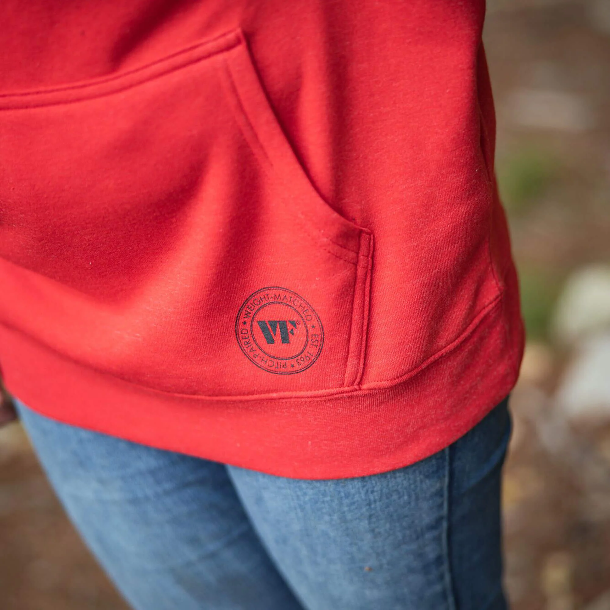 Vic Firth Red Pullover Hoodie - Image 6