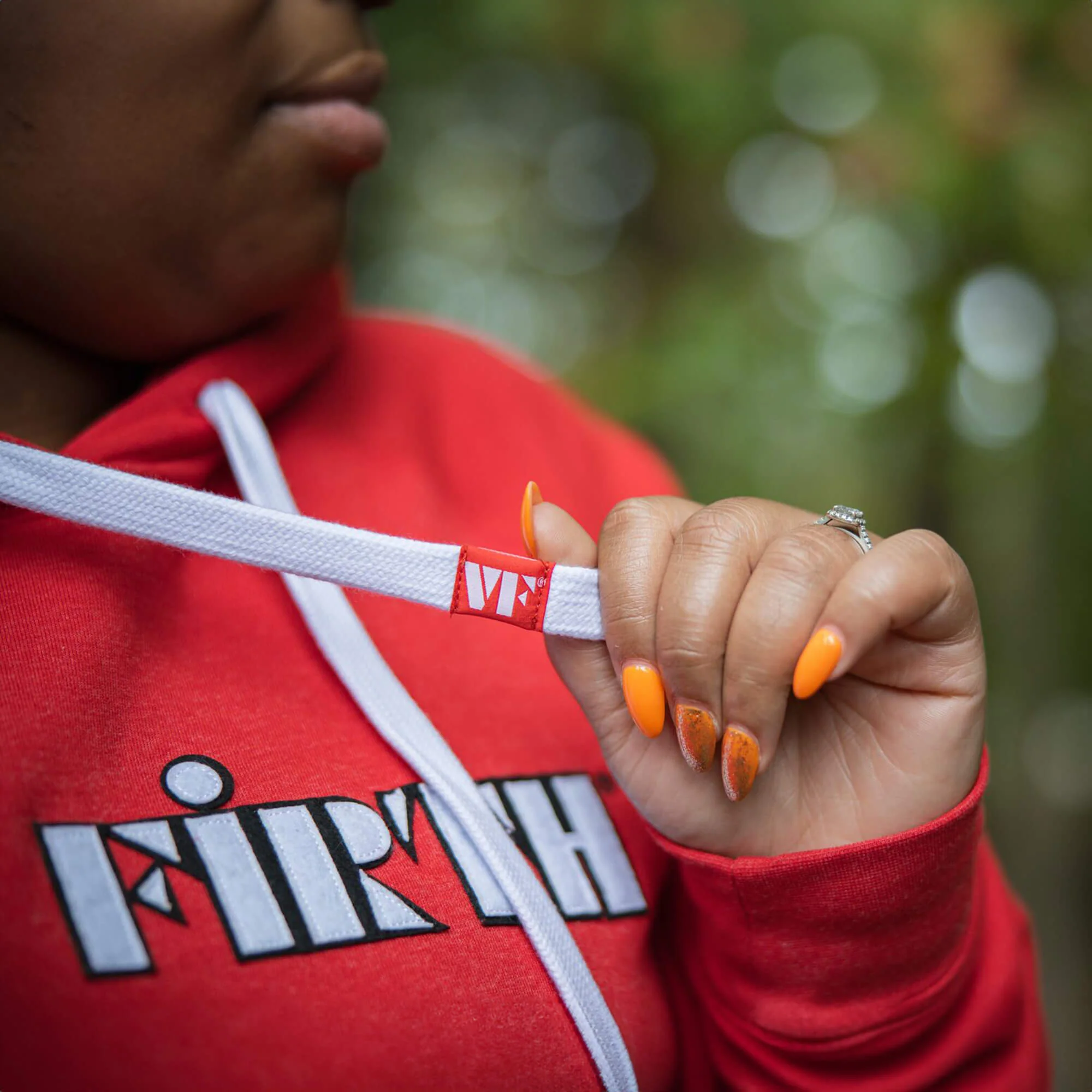 Vic Firth Red Pullover Hoodie - Image 7