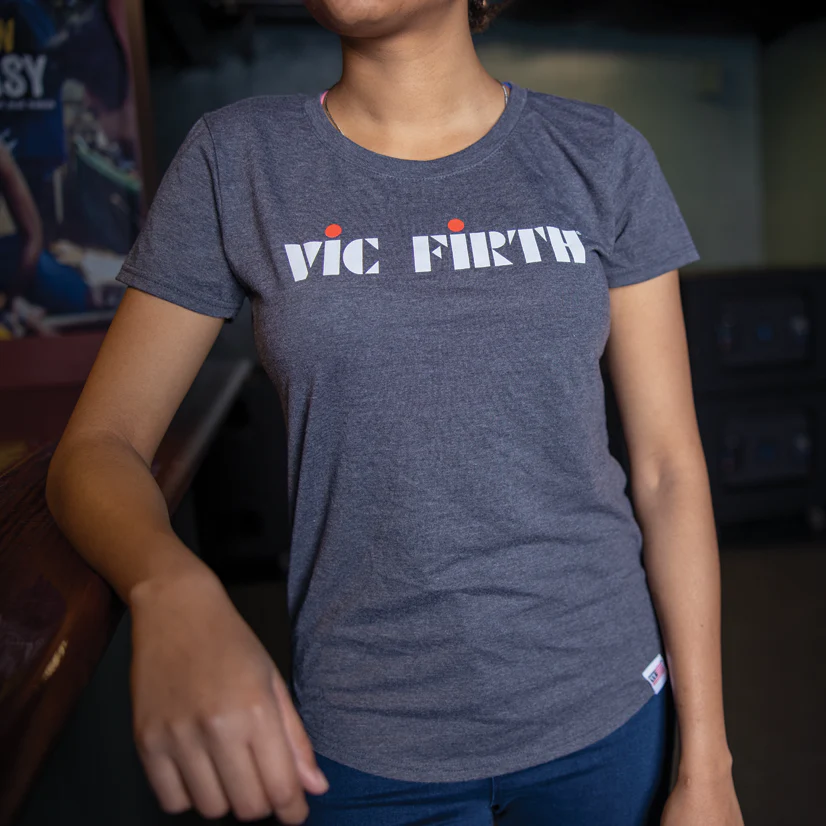 Vic Firth Women's Logo Tee - Image 3